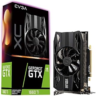EVGA GeForce GTX 1660 Ti XC, Overclocked, 2.75 Slot Extreme Cool, 65C Gaming