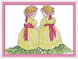 Parfait pour les décorations murales, la décoration de la maison. Cadeau idéal pour Noël, la Saint-Valentin, un anniversaire, la fête des mères et le Nouvel An. Les illustrations en point de croix vous apporteront un moment agréable et un tel sentiment d'accomplissement lorsque vous terminez le travail