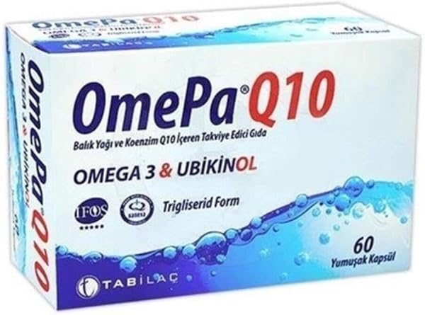 Omepa Q10 Omega 3 Ubiquinol 60 Kaps l