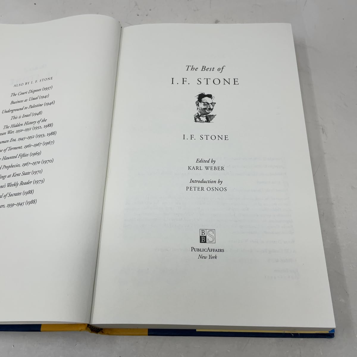 Best of I. F. Stone