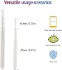 20 PCS Limpiador de Puerto de Carga, Kit de Limpiador de Puerto de Altavoz compatible con iPhone, Kit de Limpieza para Teléfono Celular para Audífonos, Receptor AirPods 4, Tablet, Cámara, etc. 5