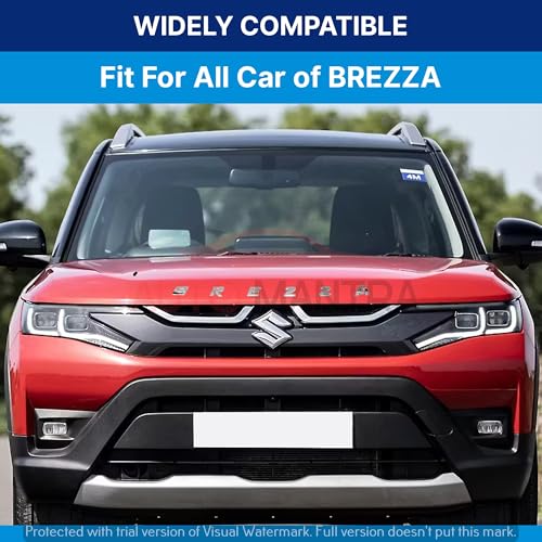 Image of Brezza Self Adhesive | Metal Sticker Logo Badge 3D Emblem Car Sticker