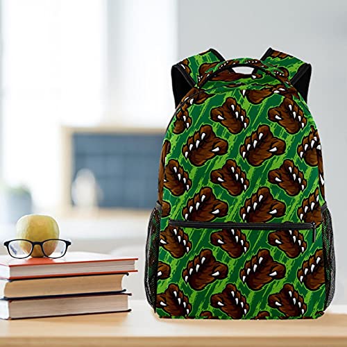 Sac à dos ours polaire bleu décontracté pour voyage et étudiants multicolore - 6