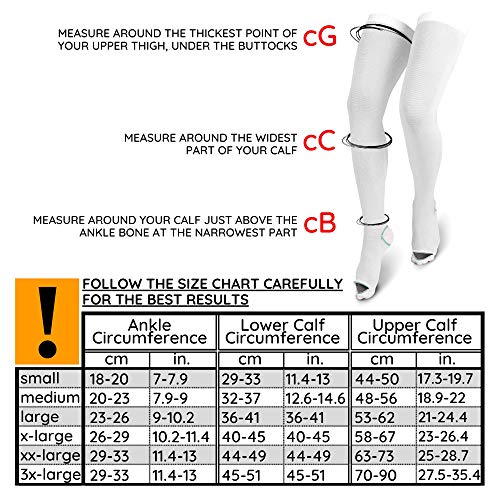 Ikido Compression Stockings Thigh High thumb #6