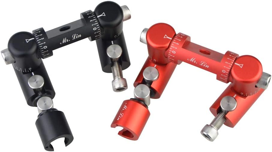 ZSHJGJR Archery Bow Stabilizer Double Side V Bar Mount Quick Disconnect Bow Stabilizer for Compound Bow Recurve Bow