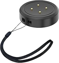 Pixel Watch 2/3 & Fitbit Sense 1/2 / Versa 3/4 Type-C Charging Adapter Ultra Lightweight Magnetic Suction Fast Charging Smart Watch Portable Charger Replacement (Charging Cable Included)