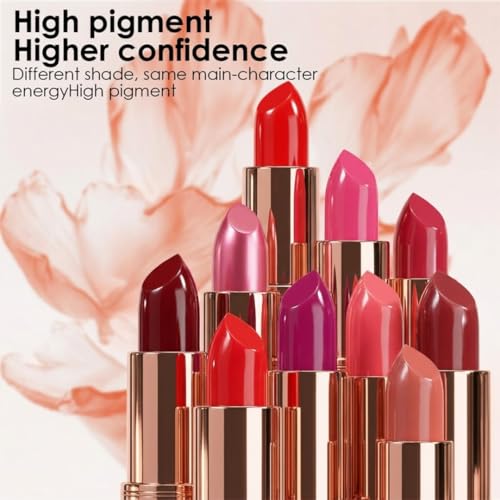 Image of One Wish Creamy Matte Lipstick Long Lasting for Women - Hot Pink Era Shade 01 | Full Coverage | Creamy Formula | Vitamin E, Almond Oil & Shea Butter for Moisturising Lip | 8 Hrs Lasting | Smooth Finish | 3.8 gm