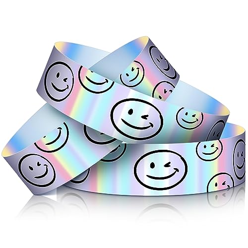 Bracelets en plastique pour concerts et festivals étanches et holographiques Sratte