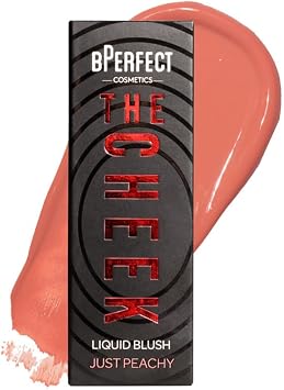 BPerfect The Cheek Liquid Blush   Shade Just Peachy   Peachy Pink   15ml