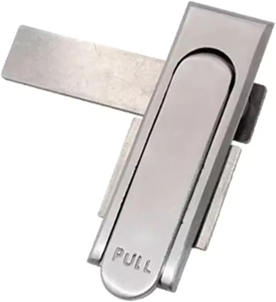 304 Stainless Steel Flat Cabinet Lock Distribution Box Electrical Door Switch 1Pcs(115mmX28mm)