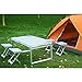 Zxpjkyu Camping Stool Folding Seat, Ultralight Aluminum,