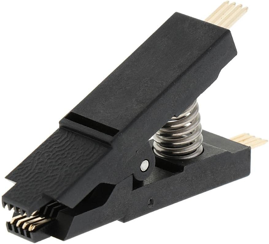 perfk SOIC8 SOP8 Test Clip for EEPROM 24CXX / 25CXX / 93CXX Pin IC Test Clamp