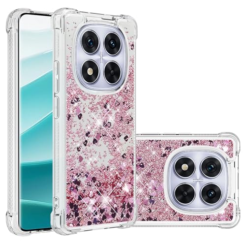 Coque Xiaomi Redmi Note 14 Pro 5G paillettes transparente pour soirée