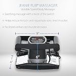 Core Products Jeanie Rub Variable Speed Massager, Sheepskin Pad Cover Bundle - Image 7