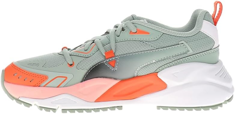 PUMA Womens Trc Mira Tech Brand Love Lace Up Sneakers Shoes Casual - Green