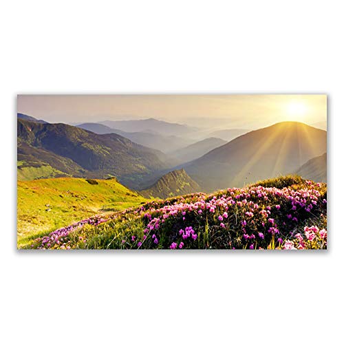 Décoration déco design tableau mural acrylique 140x70cm paysage