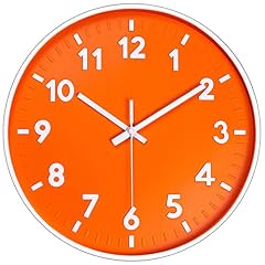 JENLYSTIME 12 Inch 3 D Number Modern Indoor/Outdoor Wall Clock,Round Bright Colorful Dial,Non JENLYSTIME 12 Inch 3 D Number Modern Indoor/Outdoor Wall Clock,Round Bright Colorful Dial,Non item