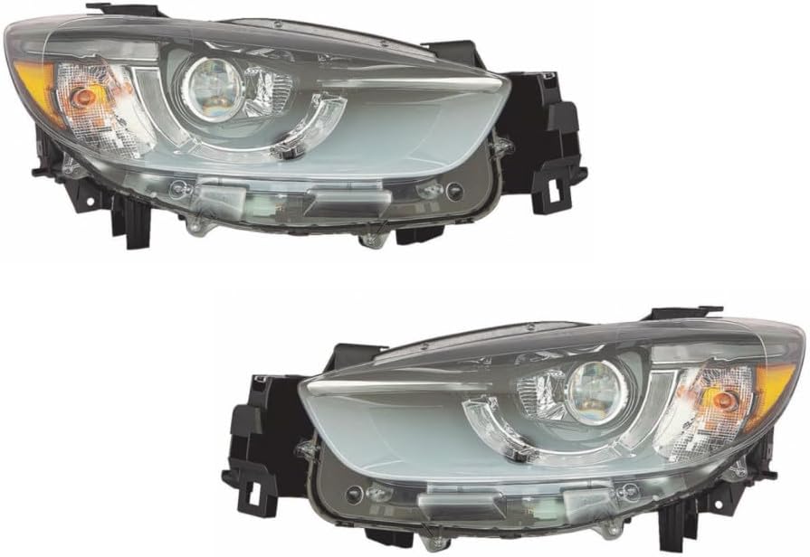 For Mazda CX-5 2016 Headlight Passenger Side LED w/Adaptive Frontlight System Control CAPA Replacement For MA2503146 | KA0G-51-031J