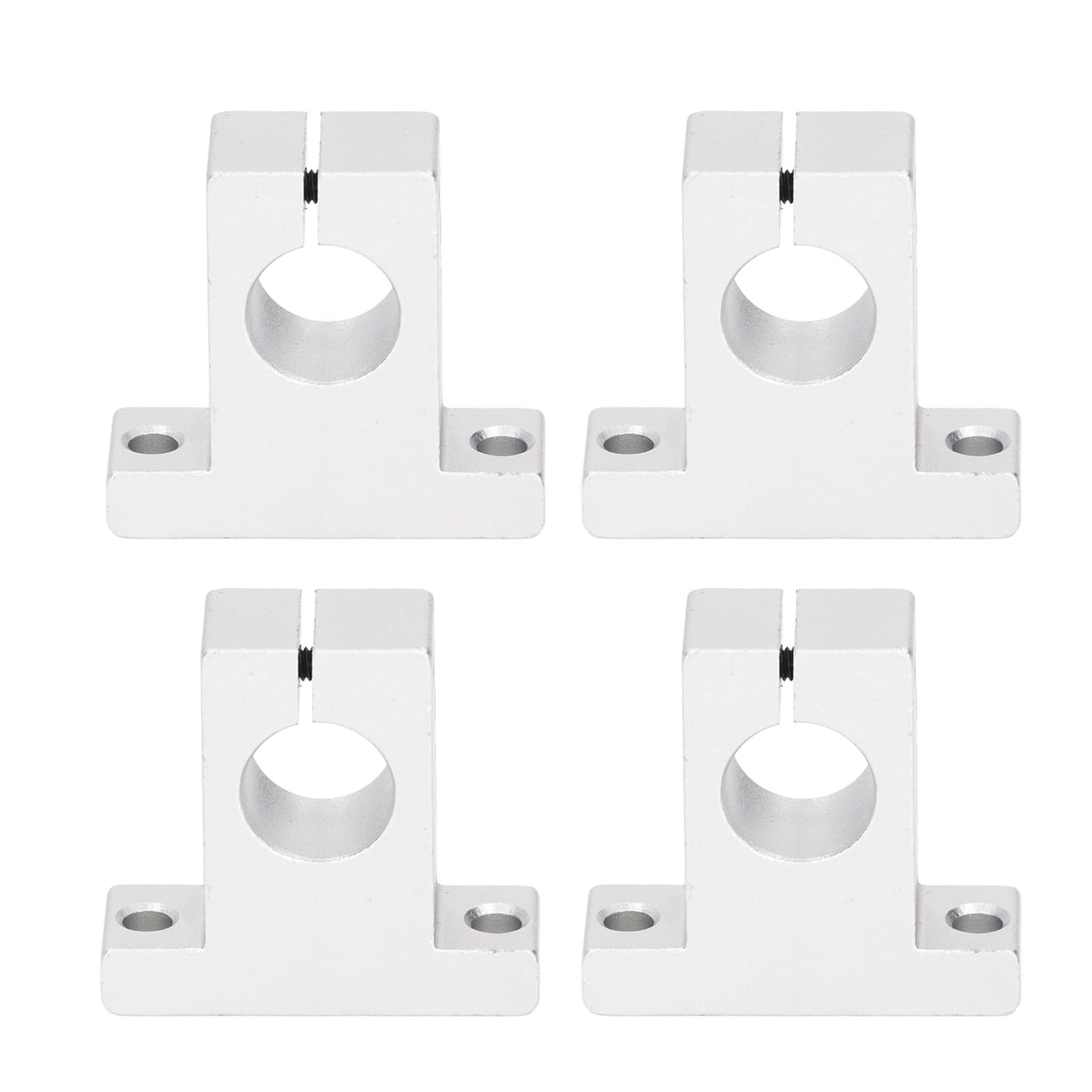 4x Lineare Führungslager SK16 - Aluminium Halterung Für 16mm Wellen