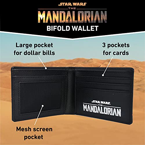 Image of Star Wars Wallet, Slim Bifold Wallet with Decorative Tin Case