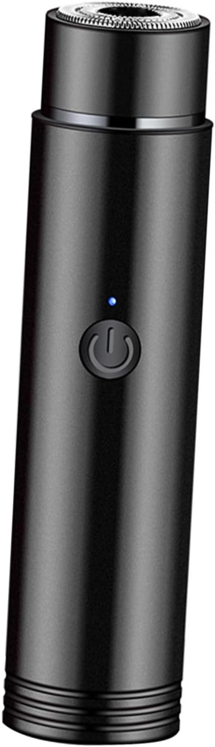 Ipetboom Mini Razor Rechargeable Beard Trimmer for Men Compact Size Facial Hair Remover for Home and Travel Random Color