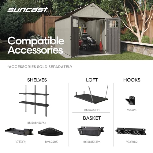 Backyard Storage Shed 8x10