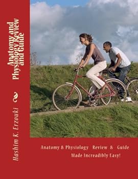 Paperback Anatomy and Physiology Review and Guide Book