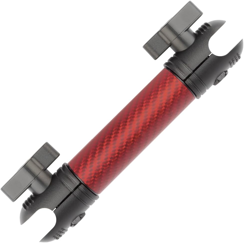 Bulletpoint Mounting Solutions Dash Mount 5.9" Arm Compatible with iPhone and Android Smartphones - Fits 20mm Attachment Ball (Carbon Fiber + Kevlar)