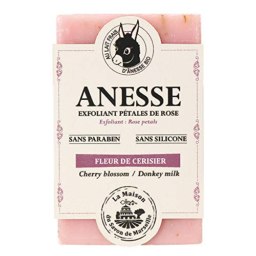 ノルコーポレーション ロバミルク石鹸 ラ・メゾン・ド・マルセイユ プロヴァンス OB-PVP-3-9 桜の花 & ロバミルク 112g