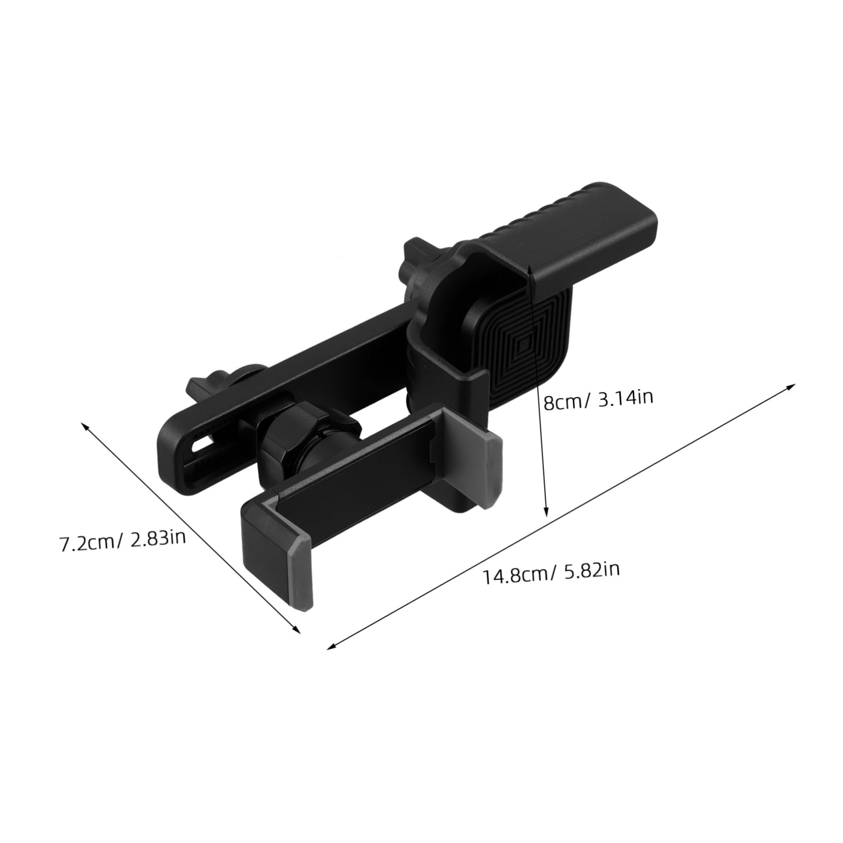 POPETPOP Supporto per Telefono da Cruscotto per Auto Clip Rotazione Installazione Facile e Visibilità Chiara per Guida Sicura e Accesso Comodo