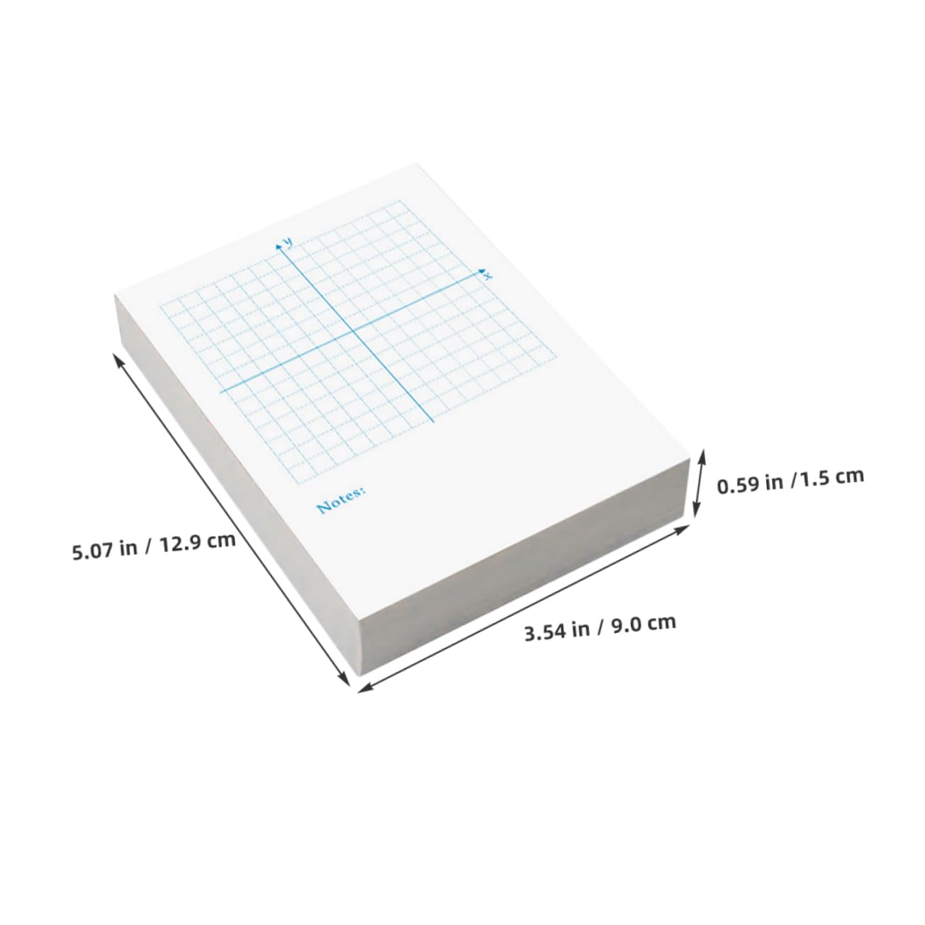HOMSFOU 4 Piezas Libro De Ejercicios En Línea De Número Matemáticas Alto Aula Computadora Portátil Coordinar Punteado Dibujar Blocs De Notas Adhesivos Forrados Índice Plano Papel