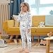 ODAWA Star White Kids Girls Boys 3T Clothing Set Long Sleeve Fall Outfits