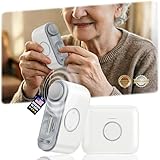 Electric Nail Clipper for Family Care【Precision Dual-Blade Trimming System】 Rechargeable Automatic 2-in-1 Trimmer & Polish with LED Light & Clip Storage, Safe & Ultra-Quiet for Seniors, Baby & Adults