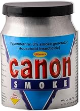 Canon Smoke 45grams (each) – Insect Repellent Smoke Fumigation for Mosquito, Cockroach, Bed Bug & Fly Control in Enclosed Spaces