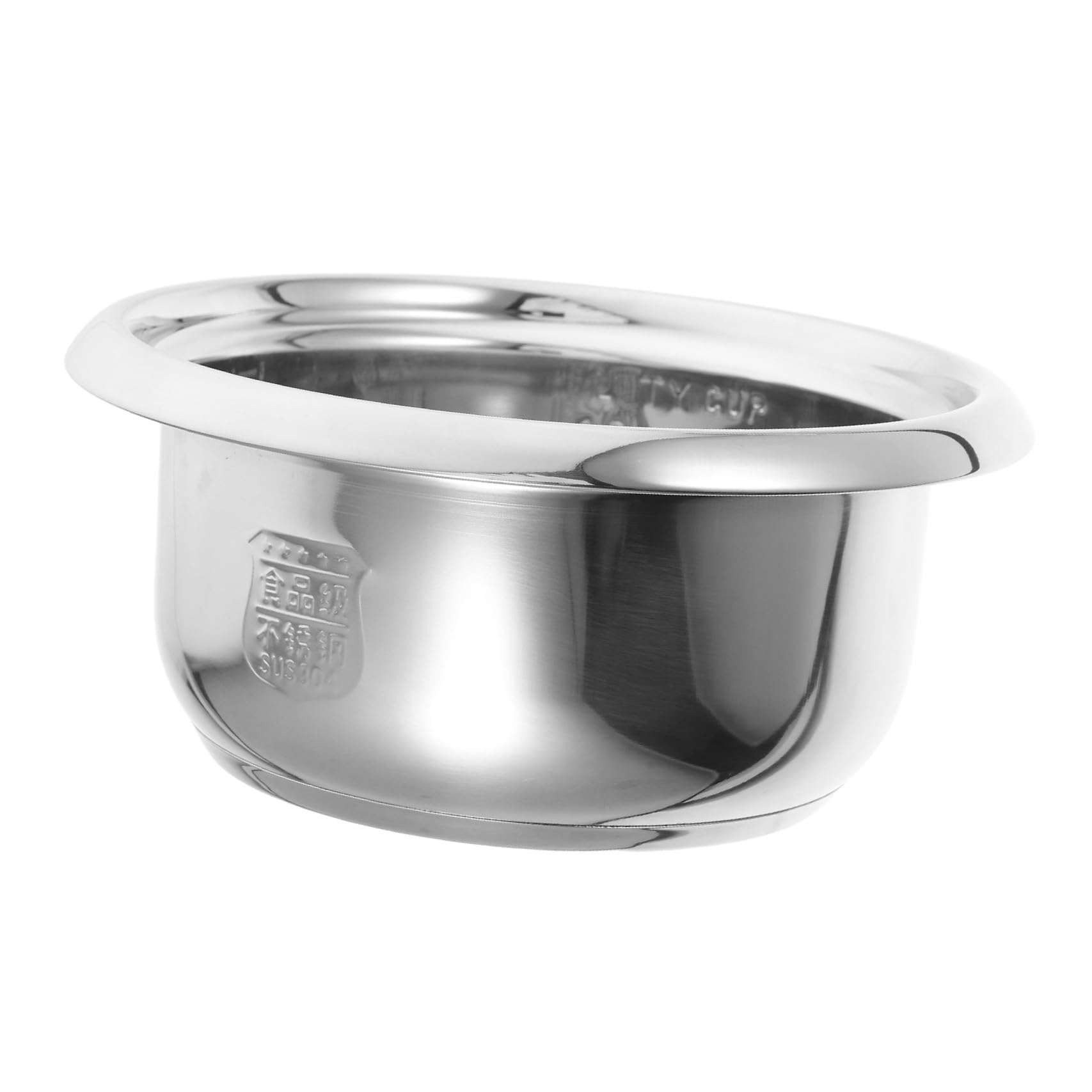 Doublure Pot Cuiseur Riz INOX pour Cuisson Uniforme Non Adhérente Accessoire Cuve Acier Inoxydable Multifonction pour Cuisson Riz Vapeur et Porridge | De Remplacement Pour Cuiseur De Riz Chauffage Uniforme Compatible Avec LéGumes Vapeur Et Porridge