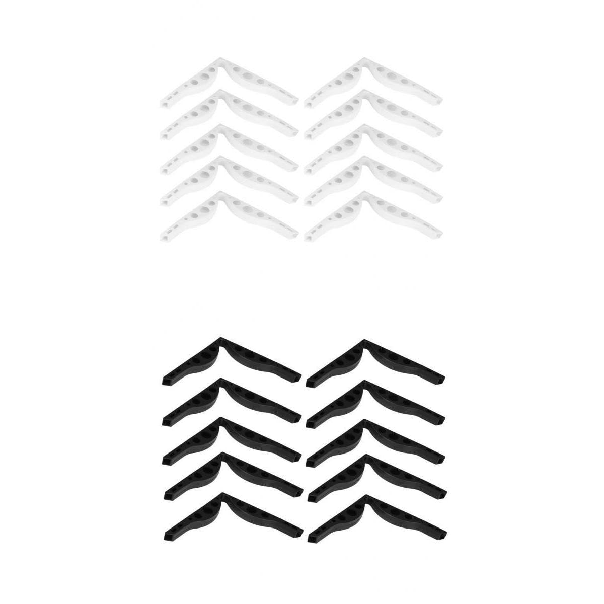 Merishopp 20pcs Anti-Fog Nose Bridge Pads Strip Seal Nose Prevent Fogging White+Black | Clothing, Shoes & Accessories | Costumes, Reenactment, Theater | Accessories | Masks & Eye Masks-picture-36