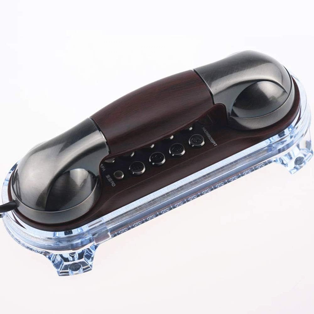 Wall Phone Retro Fashion Creative Home Hotel Bedside Fixed Phone (A b) (a b)