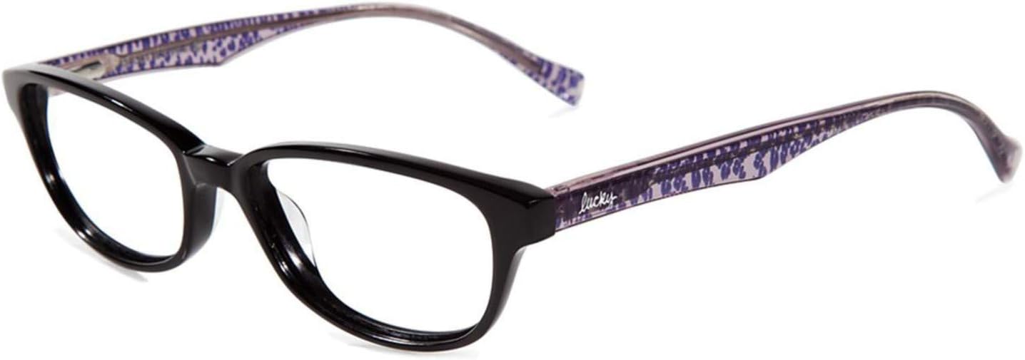 LUCKY BRAND Eyeglasses KONA Black 51MM at Amazon Women’s Clothing store