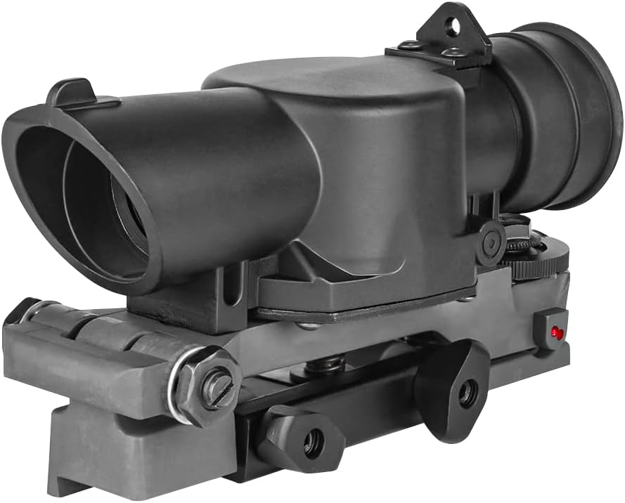 L85 SUSAT Type Tactical 4X Sight Shotgun Scope w/Quick Detach weaverer Mount