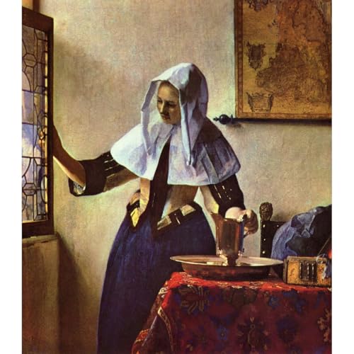 Impression sur toile Vermeer cadeau idéal crémaillère et bureau