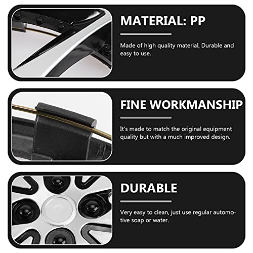 Hubcaps, 14Inch Universal Replacement Wheel Covers For Car Hub Auto Refit Accessory #TOP2