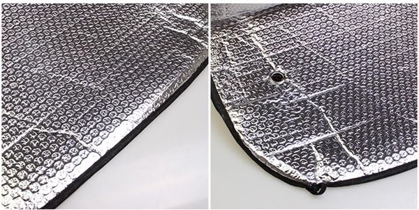 Pieghevole Parabrezza Parasole Parabrezza Laterale per Auto 70 cm x 60 cm, Parasole, Parasole, Anti Protezione