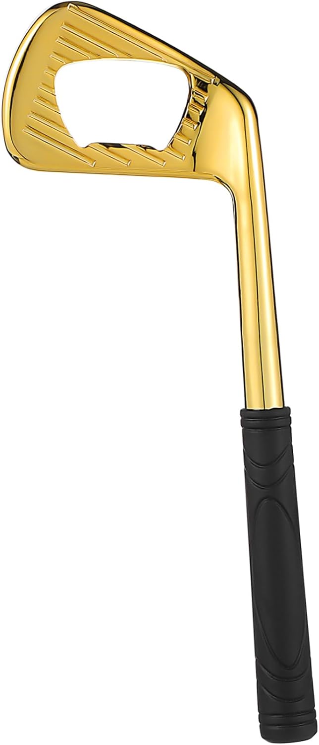 Novelty Golf Bottle Opener for Men, Copper Cap Tool for Bars