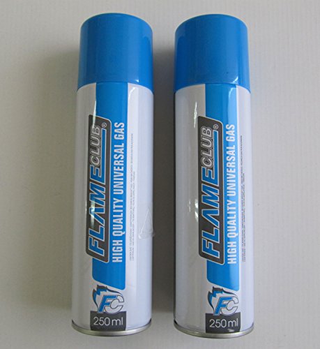 Cartucho de gas 140 gr - pack de 2 cartuchos - Recargador universal de alta calidad 250 ml