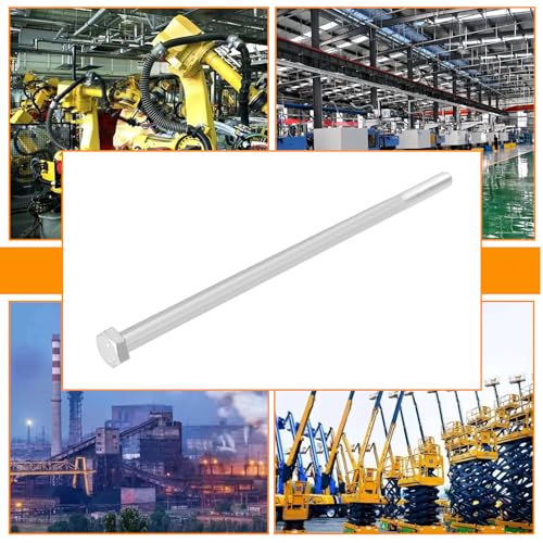 YINETTECH 4 Stück M10 X 240 Gewindelänge 45 Mm Sechskantschrauben Güteklasse 8.8 Verzinkt Teilgewindebolzen mit Schaft für Hochleistungsanwendungen