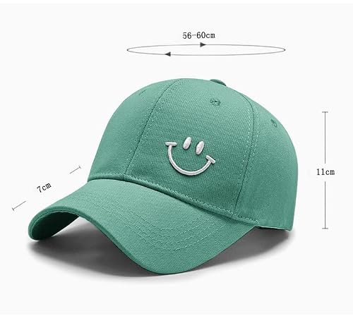Foto von YAMEE Baseball Cap Damen Herren Baumwolle, Baseball-Mütze Unisex Verstellbar Basecap Sonnenschutz Baseballkappen Sport Cap Sonnenhut für Sport Reisen Draußen