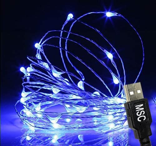 MSC 10ft / 3M * 30 LED's USB Powered LED Warm White Coloured String Fairy Lights On Copper Cable, Ideal for Christmas, Xmas, Party,Wedding,Decoration Warm-USB-3M