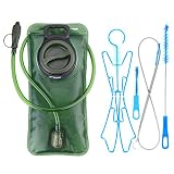 WADEO Hydration Bladder 2 Liter Leak Proof Water Reservoir, Military Water Storage Bladder Bag, BPA