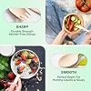DinnerService 400PCS Eco-Friendly Disposable Wooden Utensils Set – Compostable Biodegradable Wooden Cutlery Set (200 Forks, 100 Spoons, 100 Knives) for Parties, Camping, Traveling & Picnics #3