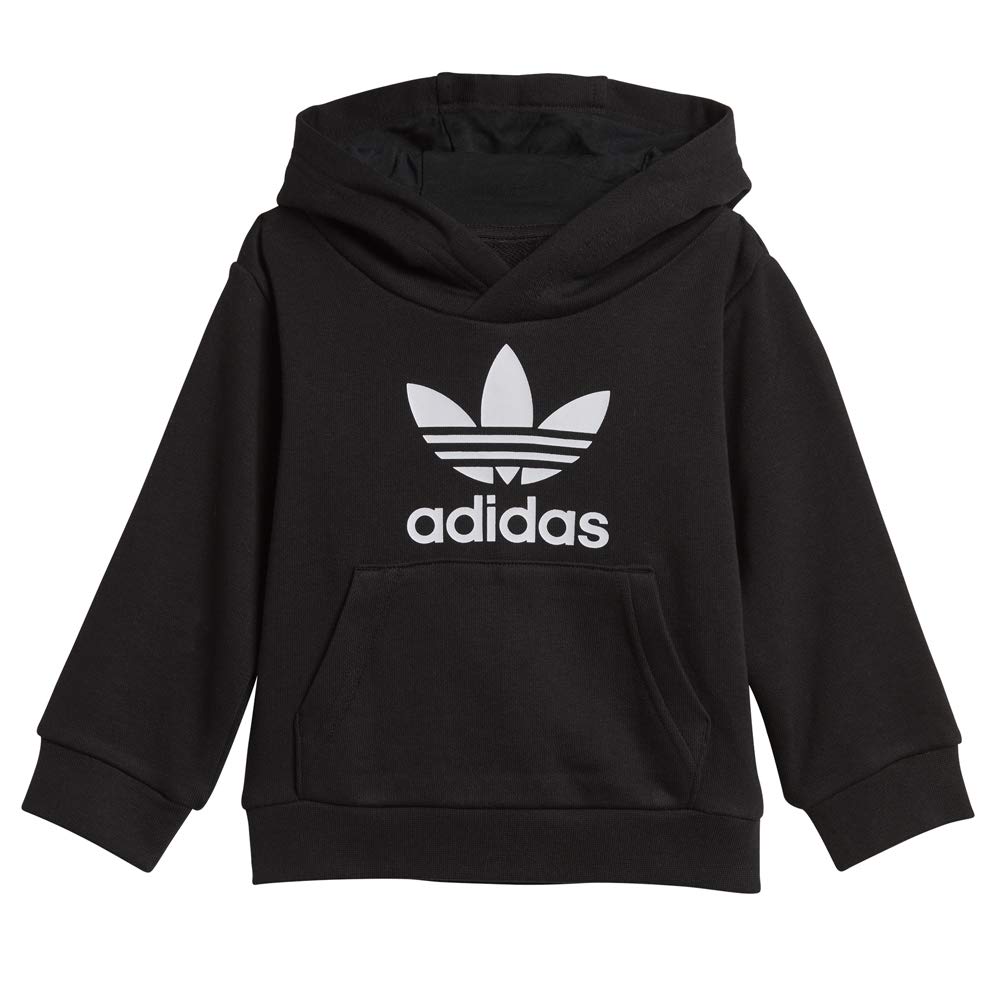 adidas Uniseks Baby Trefoil zestaw szortów i t-shirtów czarny czarny/biały 104